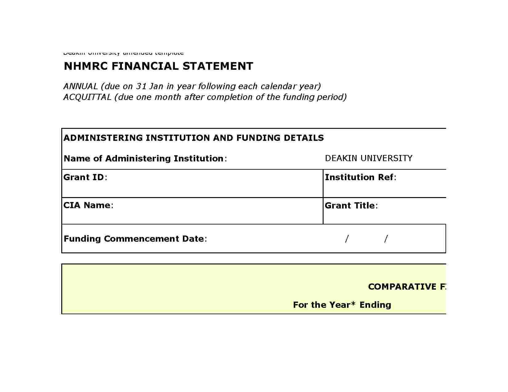 Download Financial Month End Style 45 Template For Free At With Regard To Acquittal Report Template
