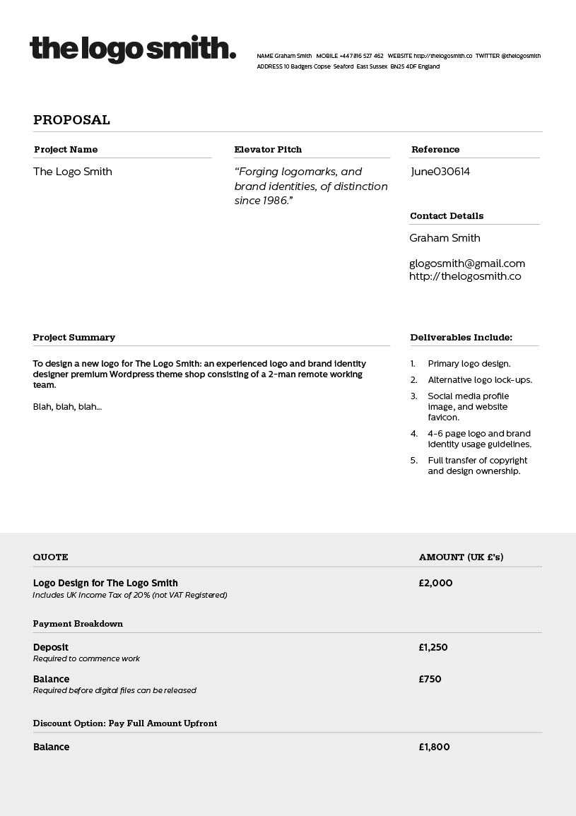 Download] Freelance Graphic Designer Invoice (Template) – Bonsai With Web Design Invoice Template Word