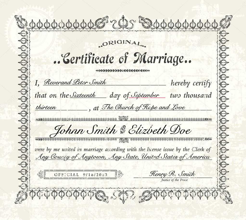 Download Marriage Certificate – Zohre.horizonconsulting.co Pertaining To Blank Marriage Certificate Template