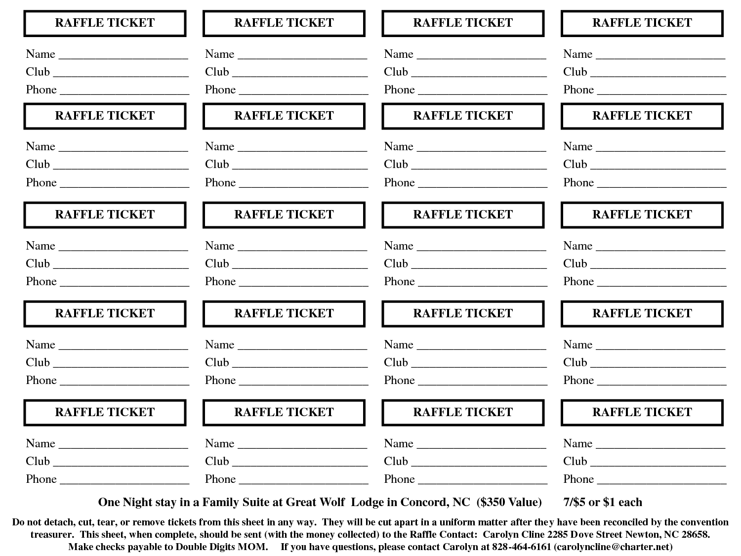 Download Raffle Ticket Template – Zohre.horizonconsulting.co Throughout Blank Admission Ticket Template