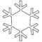Easy Snowflake Template Snowflakes Clipart For Blank Snowflake Template
