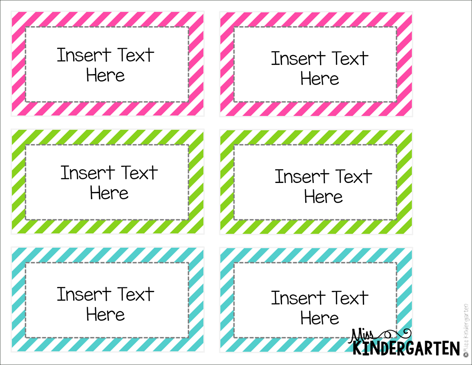 Editable Word Wall Templates! – Miss Kindergarten Regarding Blank Word Wall Template Free