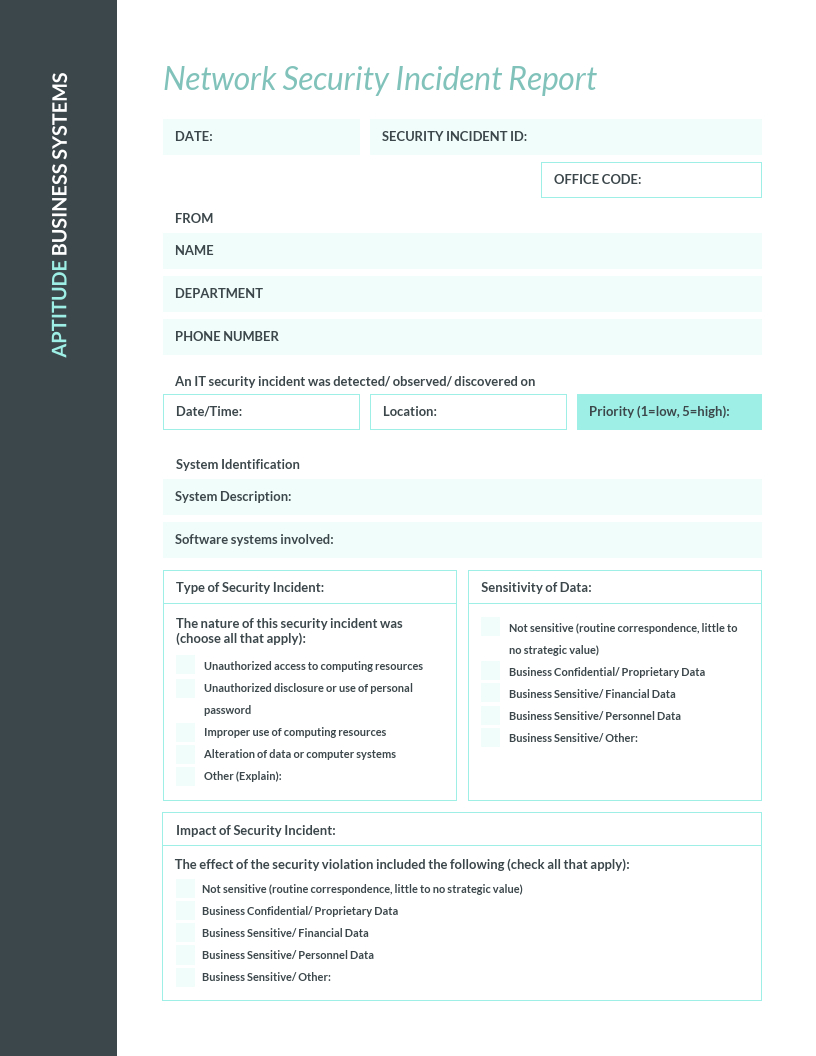 Employee Incident Report Is Your Company In Need For An Pertaining To Incident Report Form Template Qld