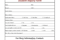 Enquiry Form Format - Fill Online, Printable, Fillable intended for Enquiry Form Template Word