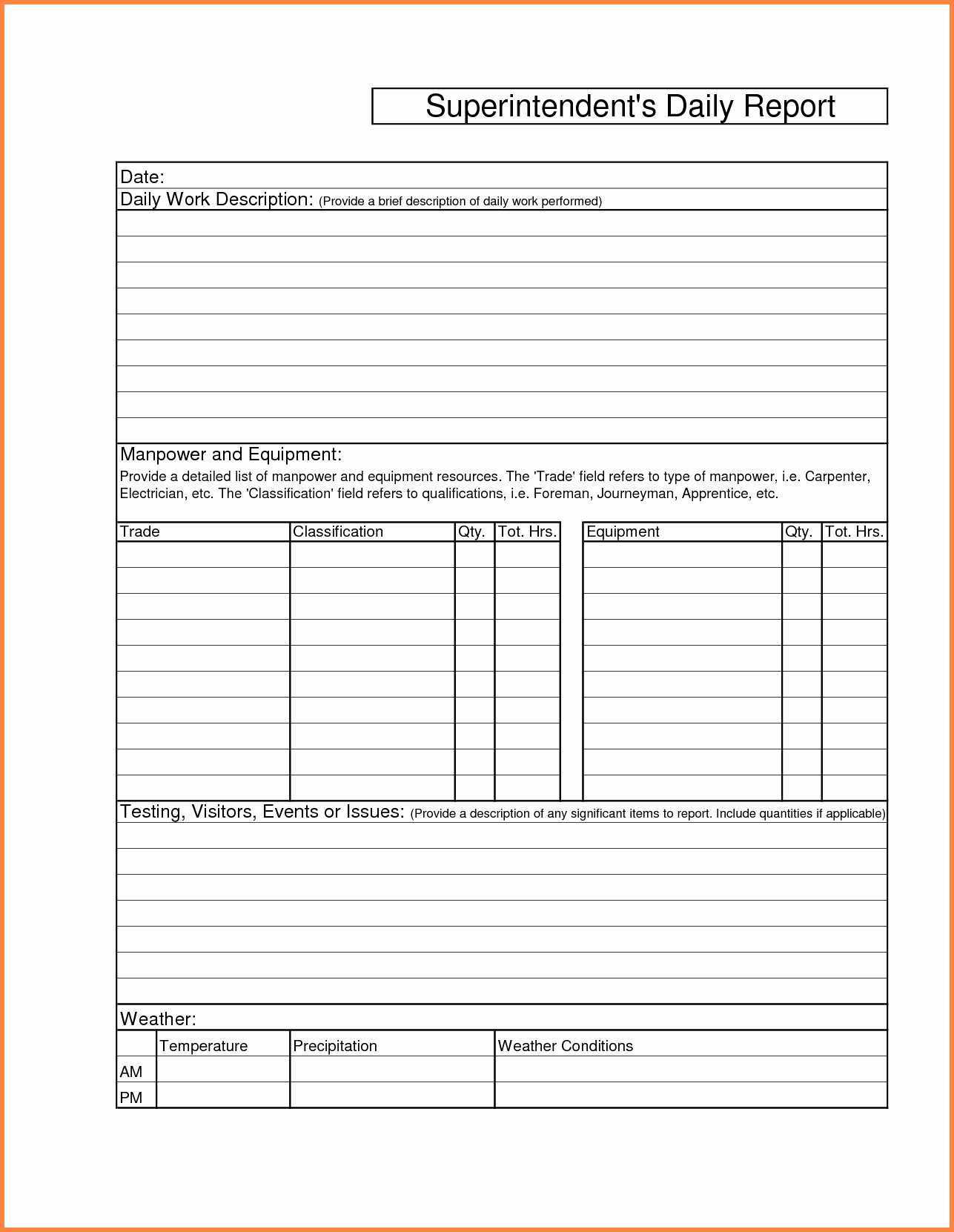 Escrow Analysis Spreadsheet And Sales Port Sample Free Daily In Daily Report Sheet Template