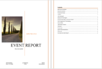 Event Report Template - Microsoft Word Templates pertaining to Simple Report Template Word