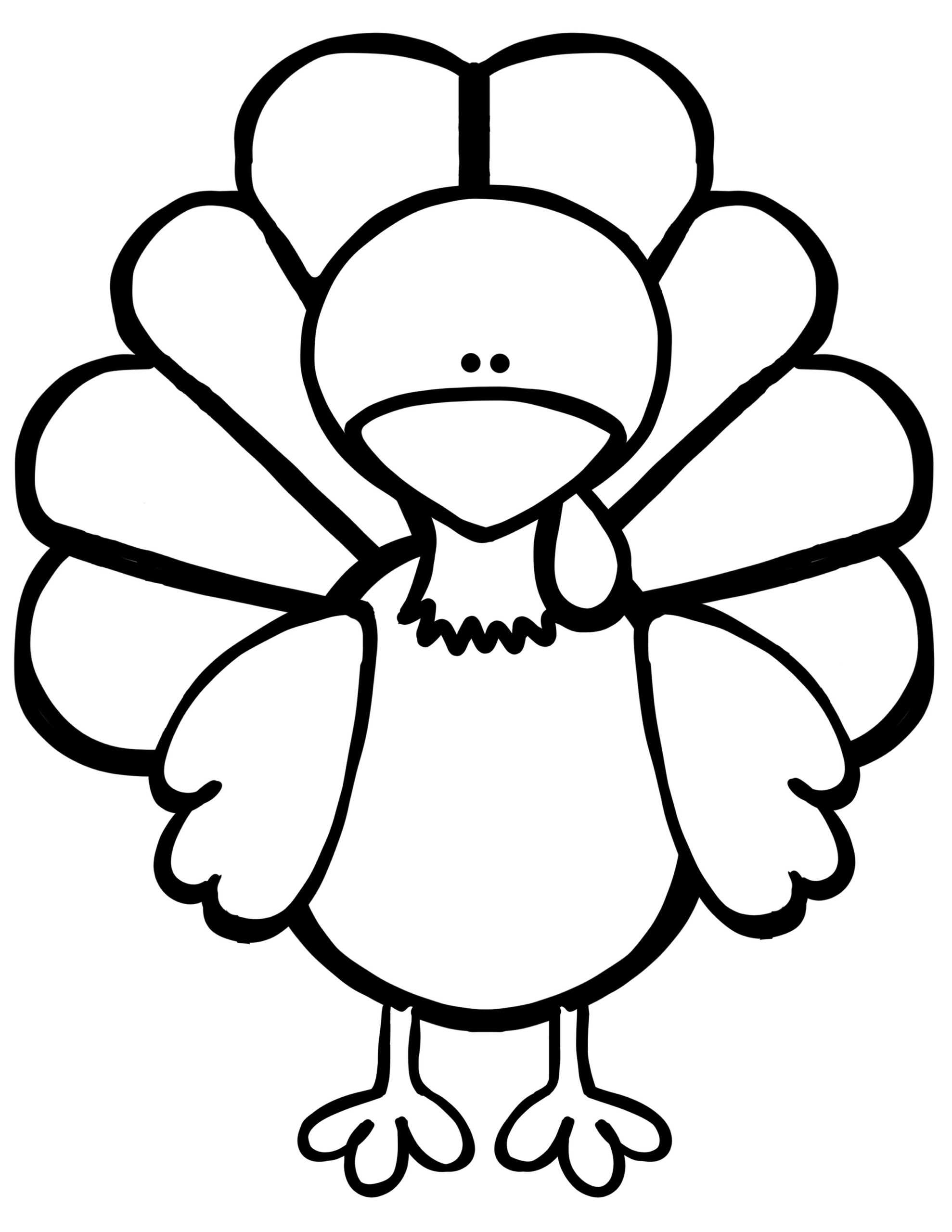 Everything You Need For The Turkey Disguise Project – Kids With Blank Turkey Template