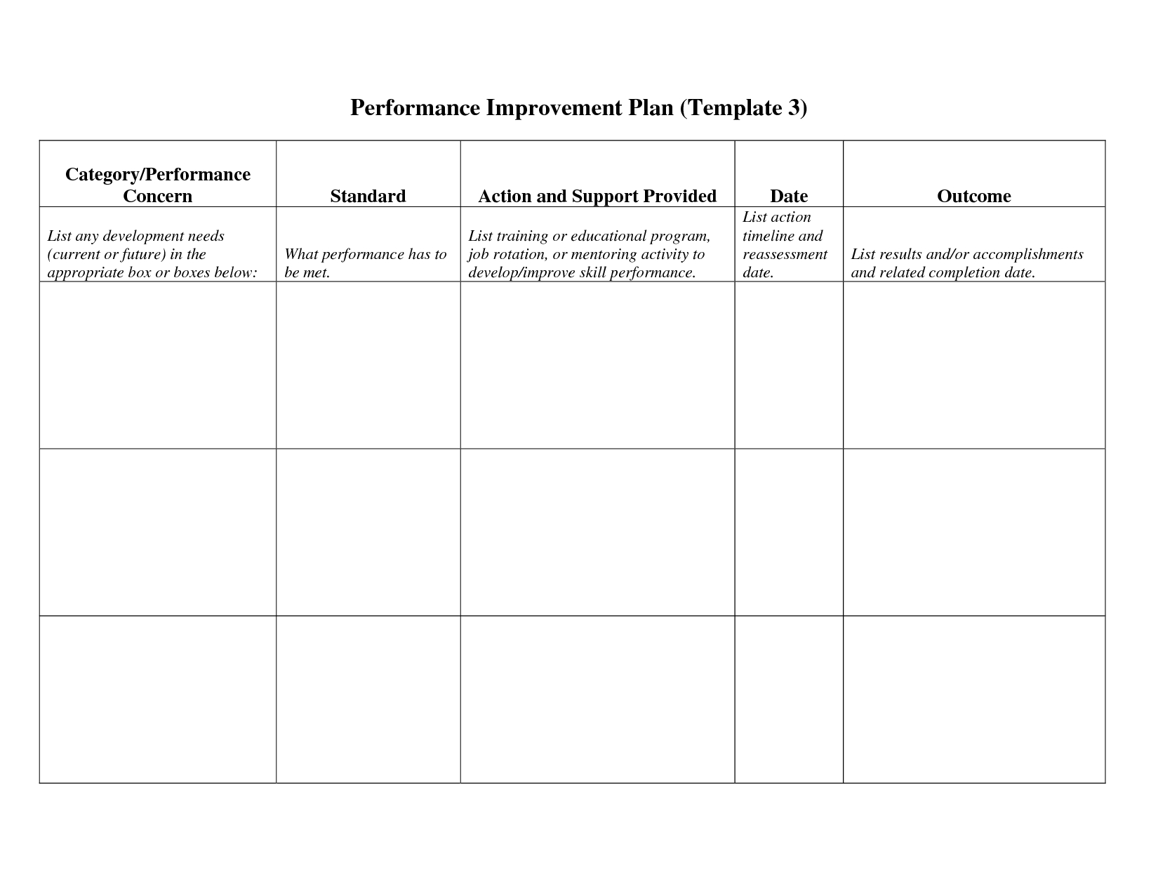 Excellent Employee Work Plan Template Ms Word : V M D Inside Work Plan Template Word