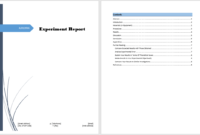 Experiment Report Template - Microsoft Word Templates inside Lab Report Template Word