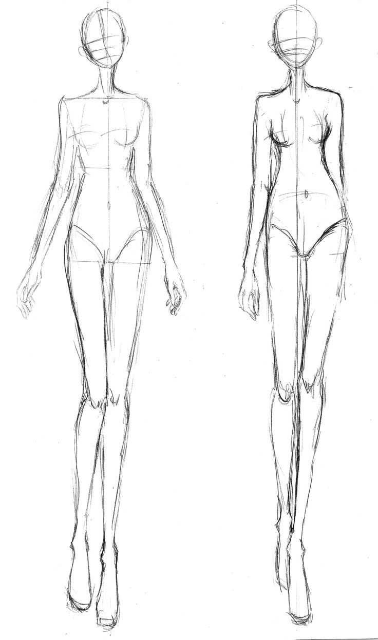 Fashion Sketch Templates - Zohre.horizonconsulting.co Inside Blank Model Sketch Template