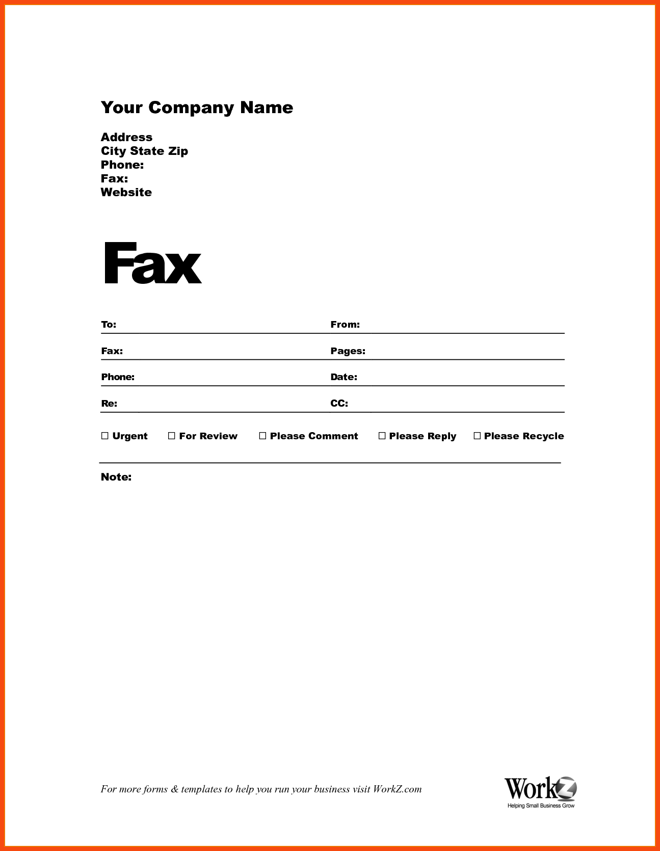 Fax Template In Word 2010 – Mahre.horizonconsulting.co Intended For Fax Template Word 2010