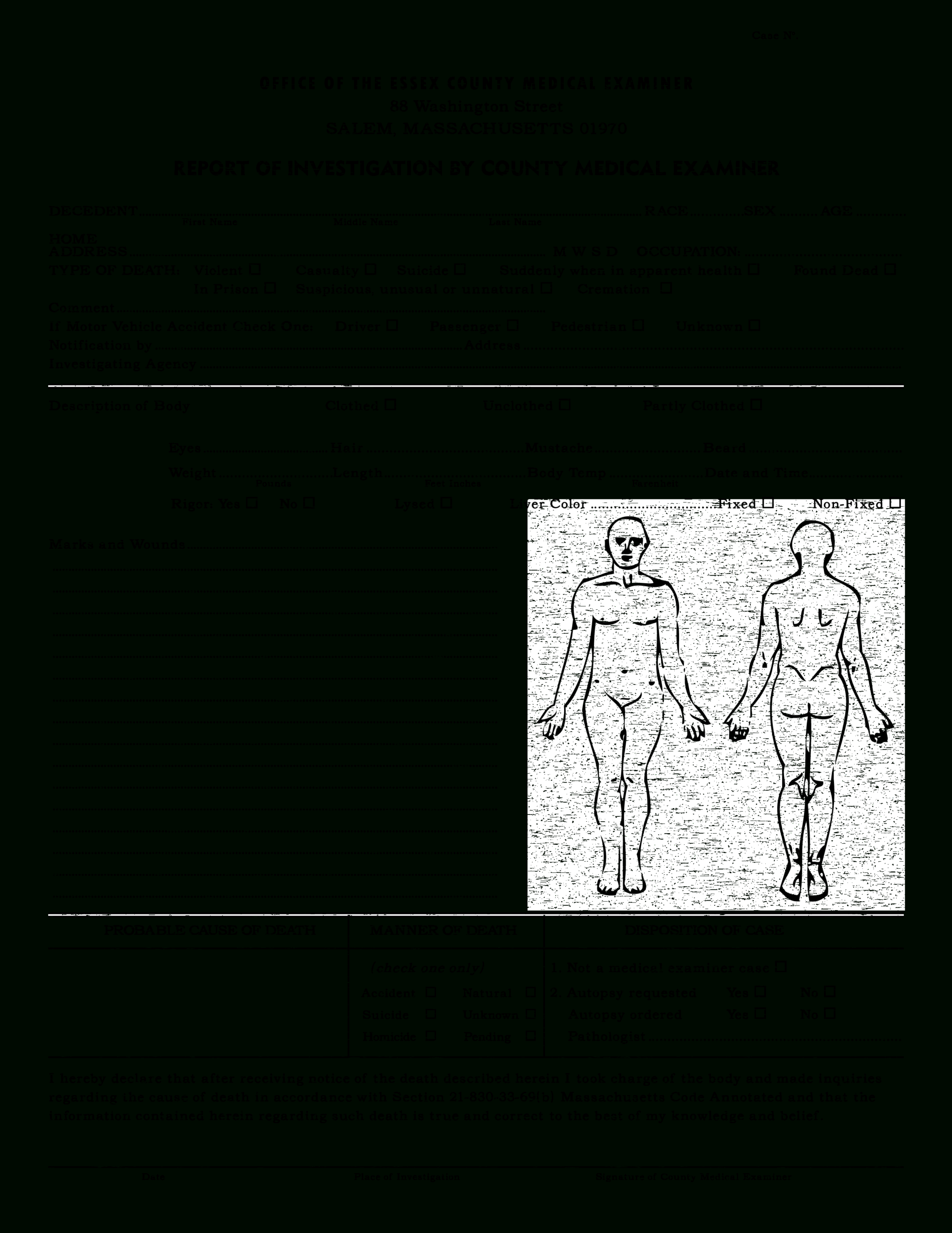 Forensic Drawing Kid, Picture #1086403 Forensic Drawing Throughout Blank Autopsy Report Template