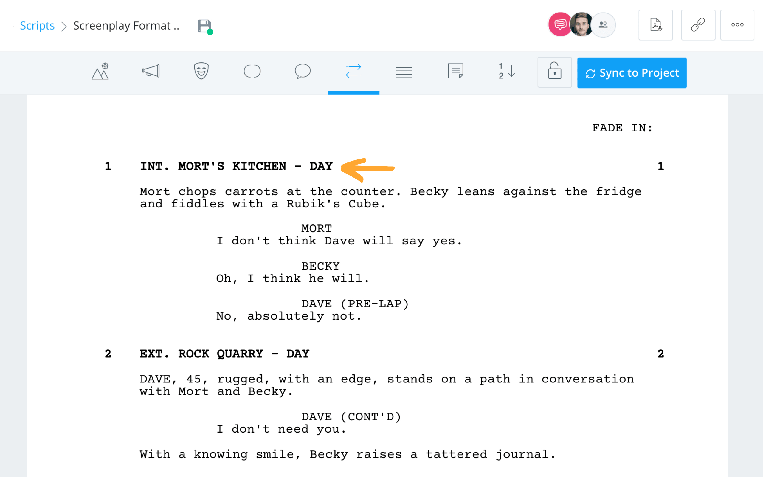 Formatting A Screenplay: How To Put Your Story Into Intended For Shooting Script Template Word