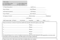 Free 10+ Printable Summer Camp Registration Forms In Pdf with regard to Camp Registration Form Template Word