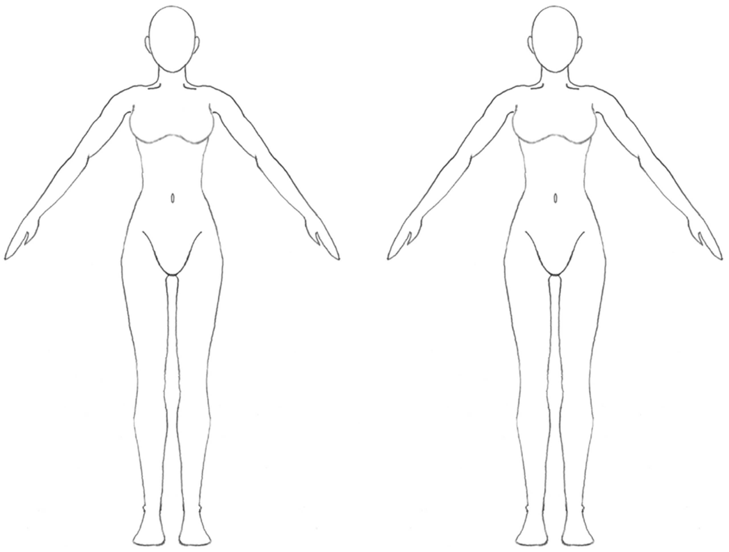 Free Blank Body, Download Free Clip Art, Free Clip Art On In Blank Body Map Template