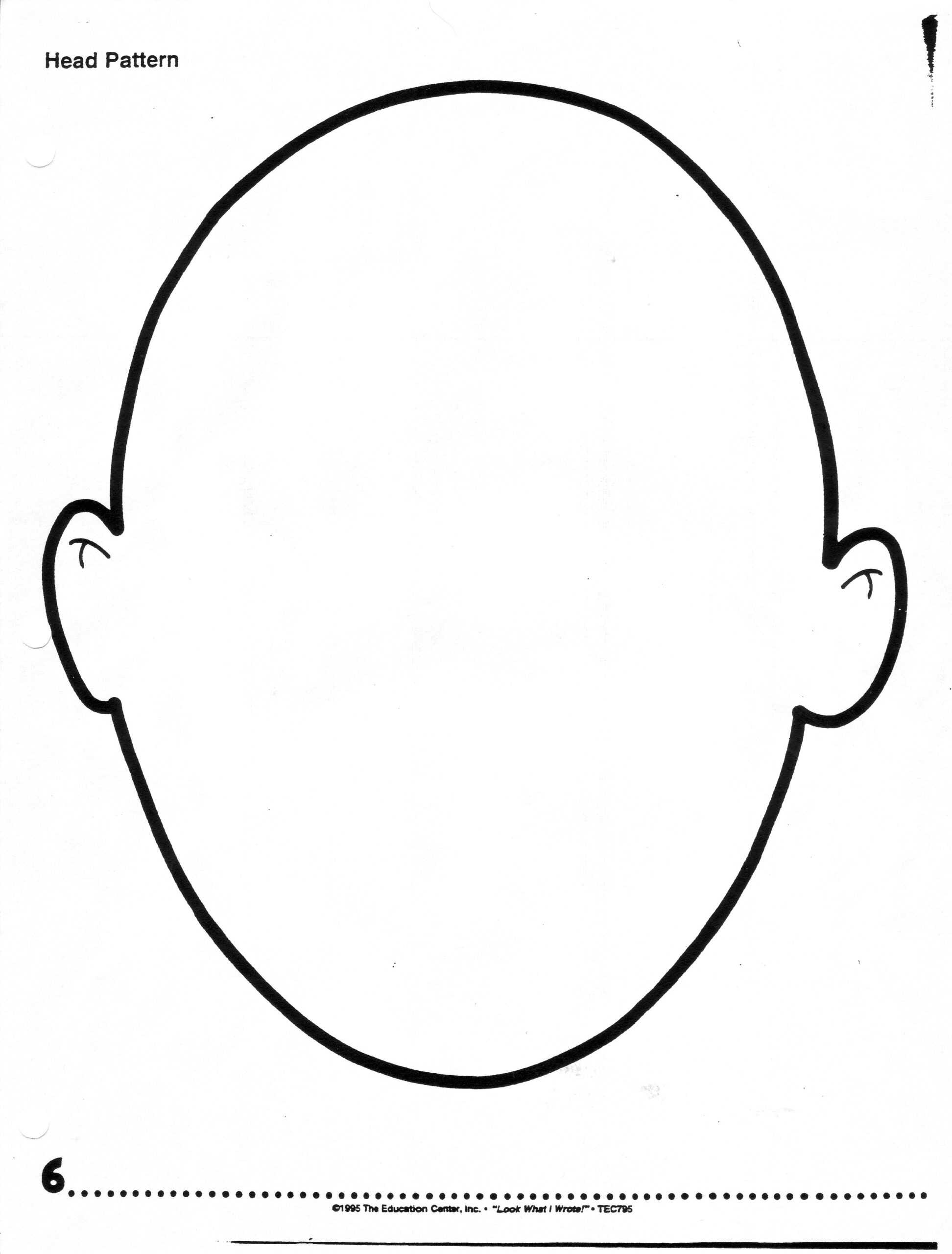 Free Blank Face Template, Download Free Clip Art, Free Clip Within Blank Face Template Preschool