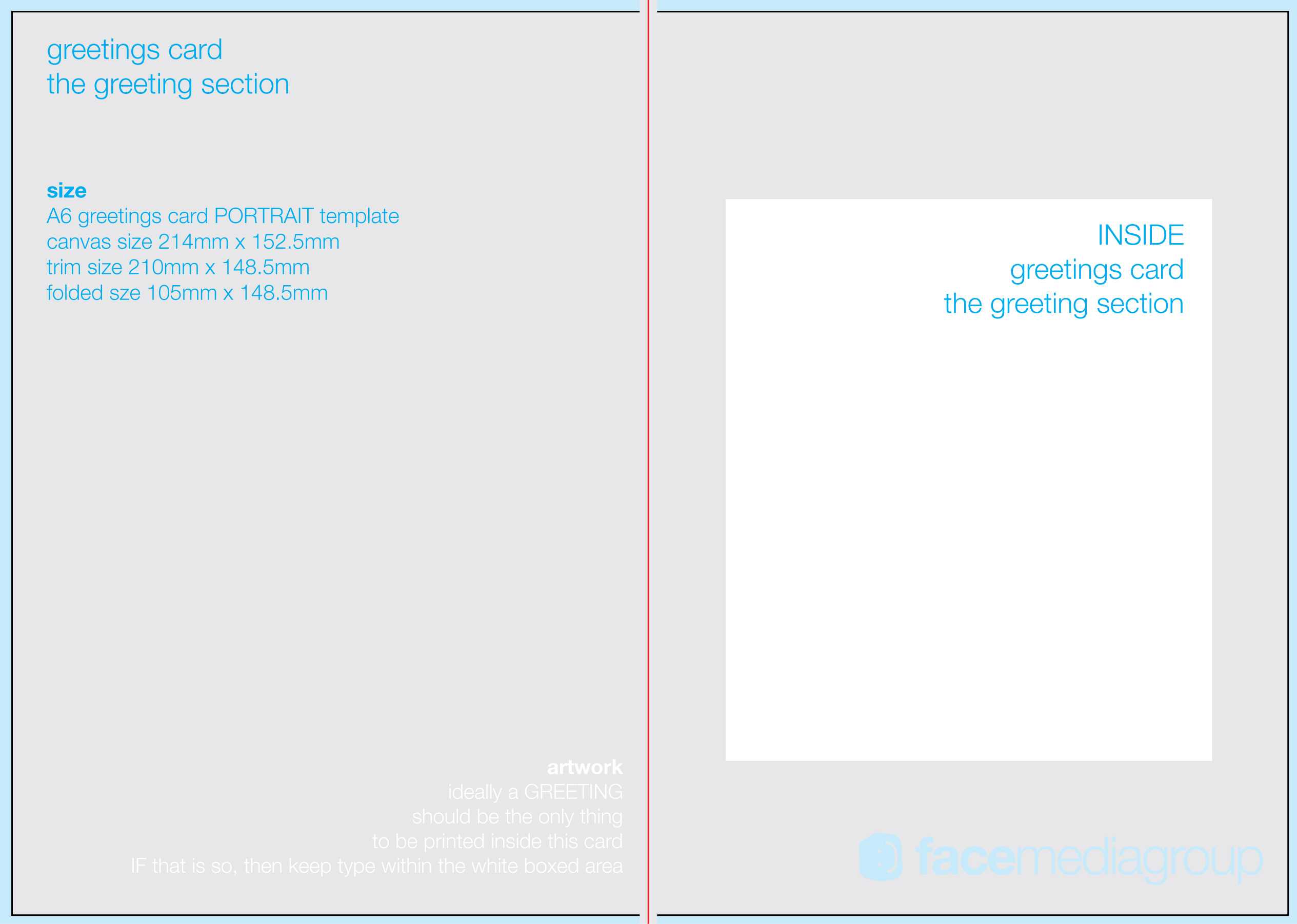 Free Blank Greetings Card Artwork Templates For Download Inside Free Blank Greeting Card Templates For Word