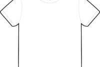 Free Blank T-Shirt Outline, Download Free Clip Art, Free with Blank T Shirt Outline Template