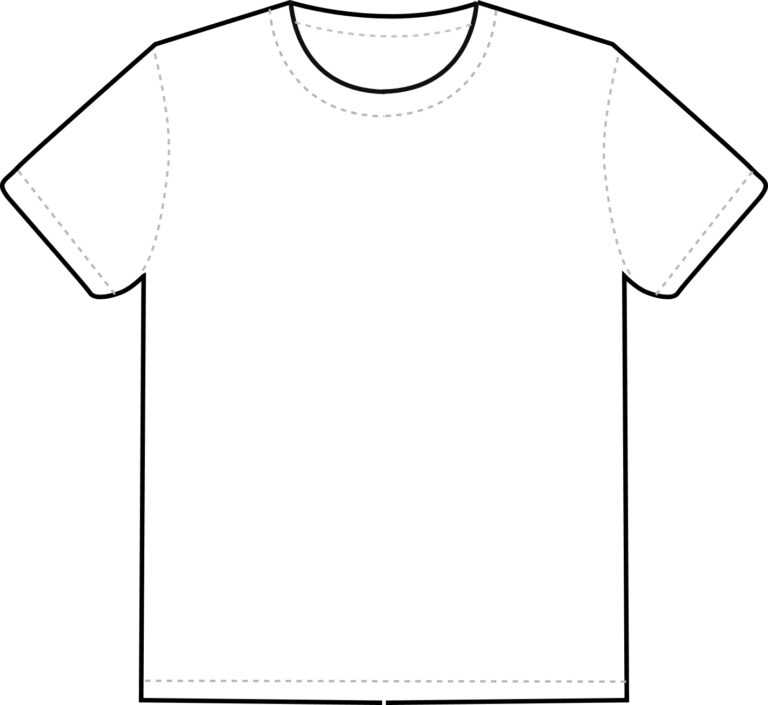 Free Blank T-Shirt Outline, Download Free Clip Art, Free with Blank T ...