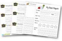 Free Book Report Template | 123 Homeschool 4 Me pertaining to Book Report Template Grade 1