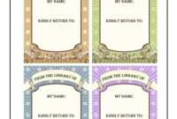 Free Bookplates To Print | Woo! Jr. Kids Activities throughout Bookplate Templates For Word