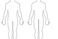 Free Human Body Outline Printable, Download Free Clip Art intended for Blank Body Map Template