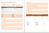 Free Incident Report Templates &amp; Forms | Smartsheet intended for Incident Summary Report Template