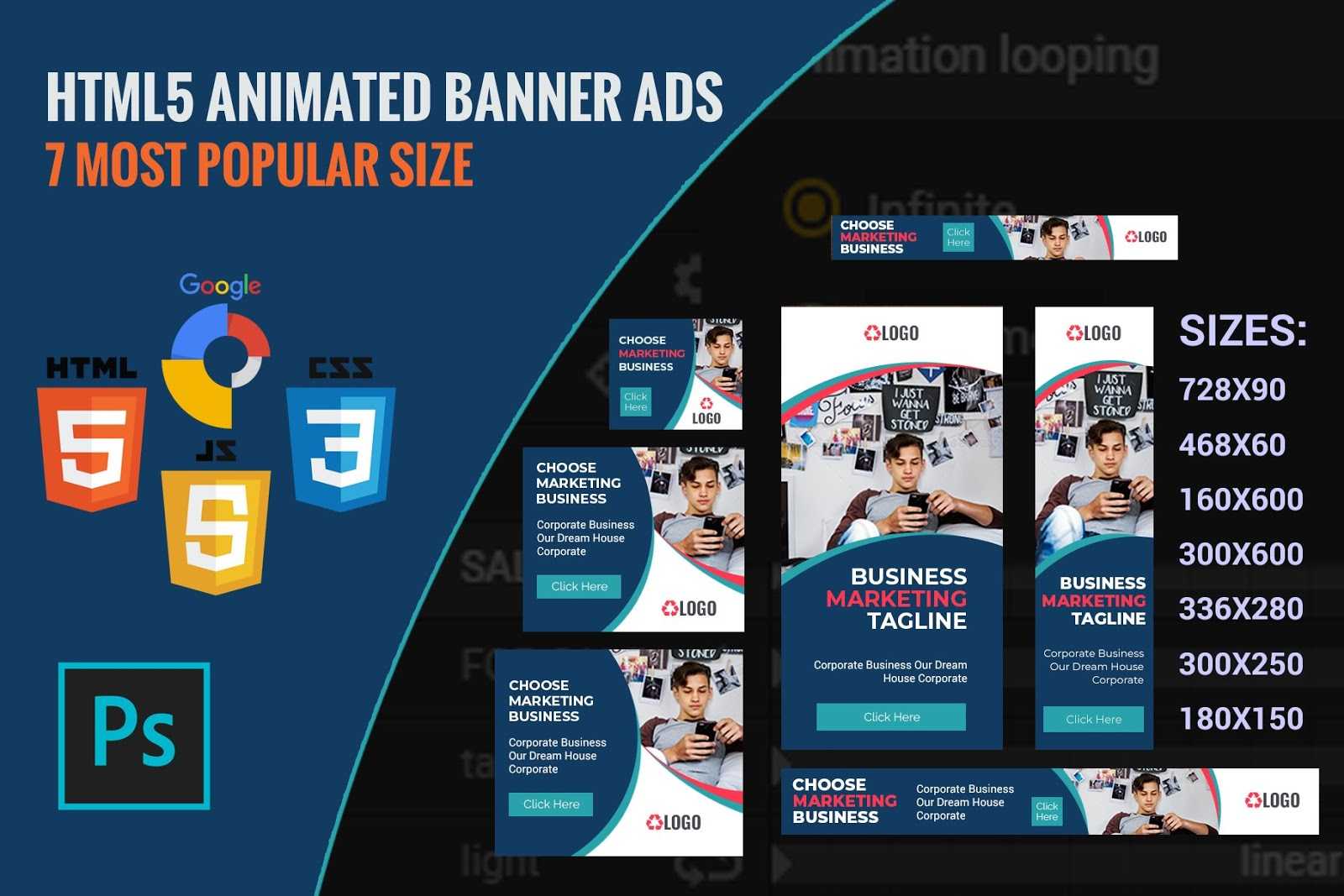 Free Marketing Product: Free Ad Templates | Agent Html5 Regarding Animated Banner Template