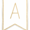 Free Printable Banner Letters Template – Letter Png Gold With Regard To Printable Letter Templates For Banners