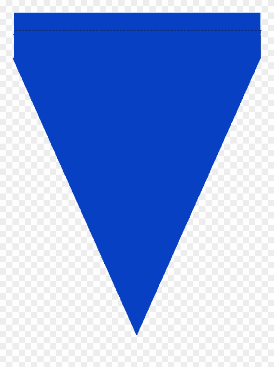 Free Printable Blue & Green Triangle Banner Template Intended For Triangle Banner Template Free