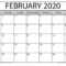 Free Printable Calendar Templates 2020 For Kids In Home Within Blank Calendar Template For Kids