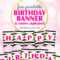 Free Printable Happy Birthday Banner And Alphabet – Six Within Diy Birthday Banner Template