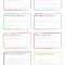 Free Printable Note Card Template | Template Business Psd For Free Printable Blank Flash Cards Template