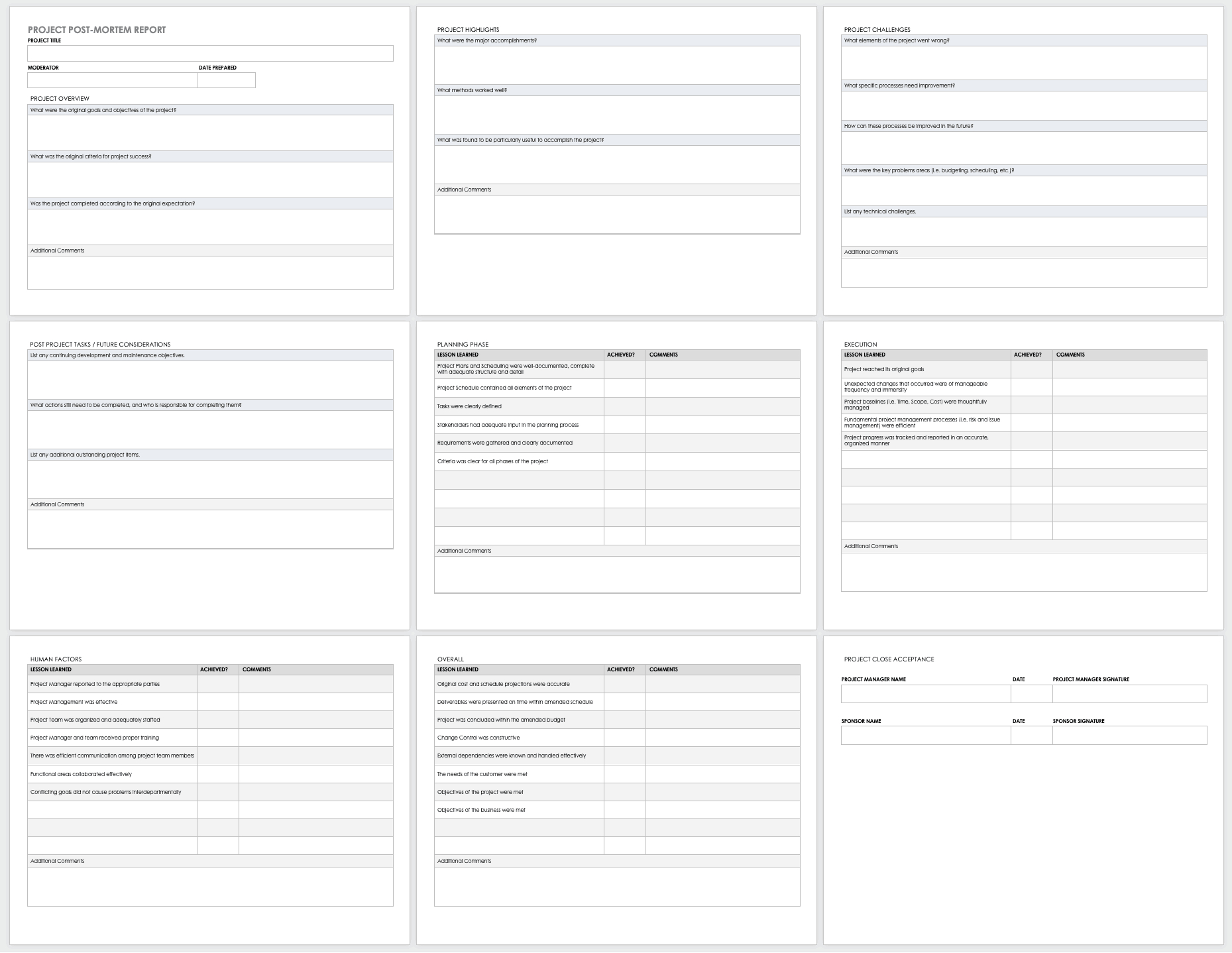 Free Project Report Templates | Smartsheet In Work Summary Report Template