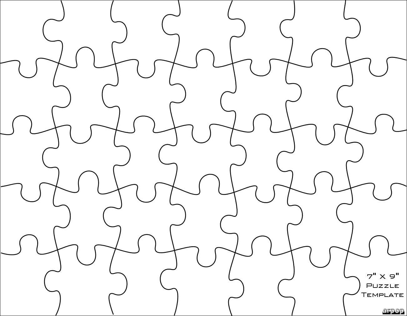 Free Puzzle Pieces Template, Download Free Clip Art, Free Throughout Jigsaw Puzzle Template For Word