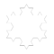 Free Snowflake Outline, Download Free Clip Art, Free Clip Intended For Blank Snowflake Template