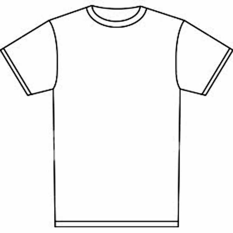 Free Printable Tshirt Template