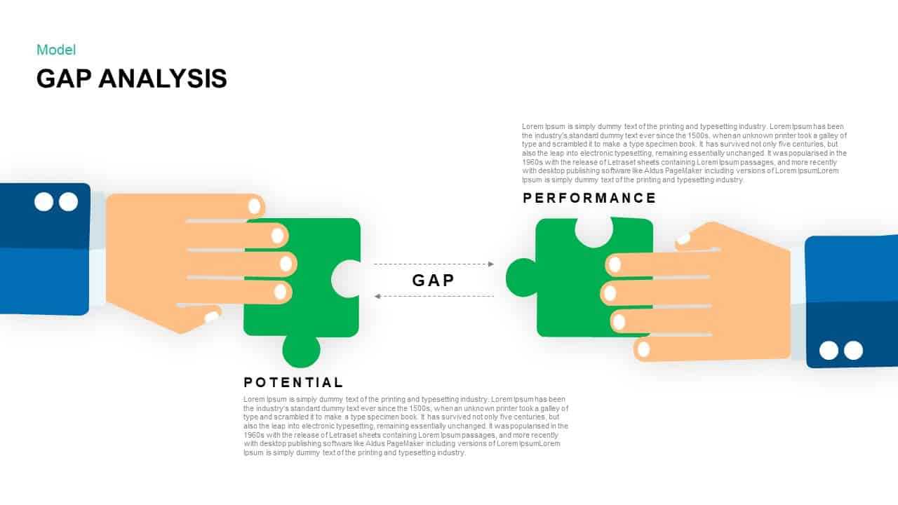 Gap Analysis Powerpoint Template And Keynote Presentation With Gap Analysis Report Template Free