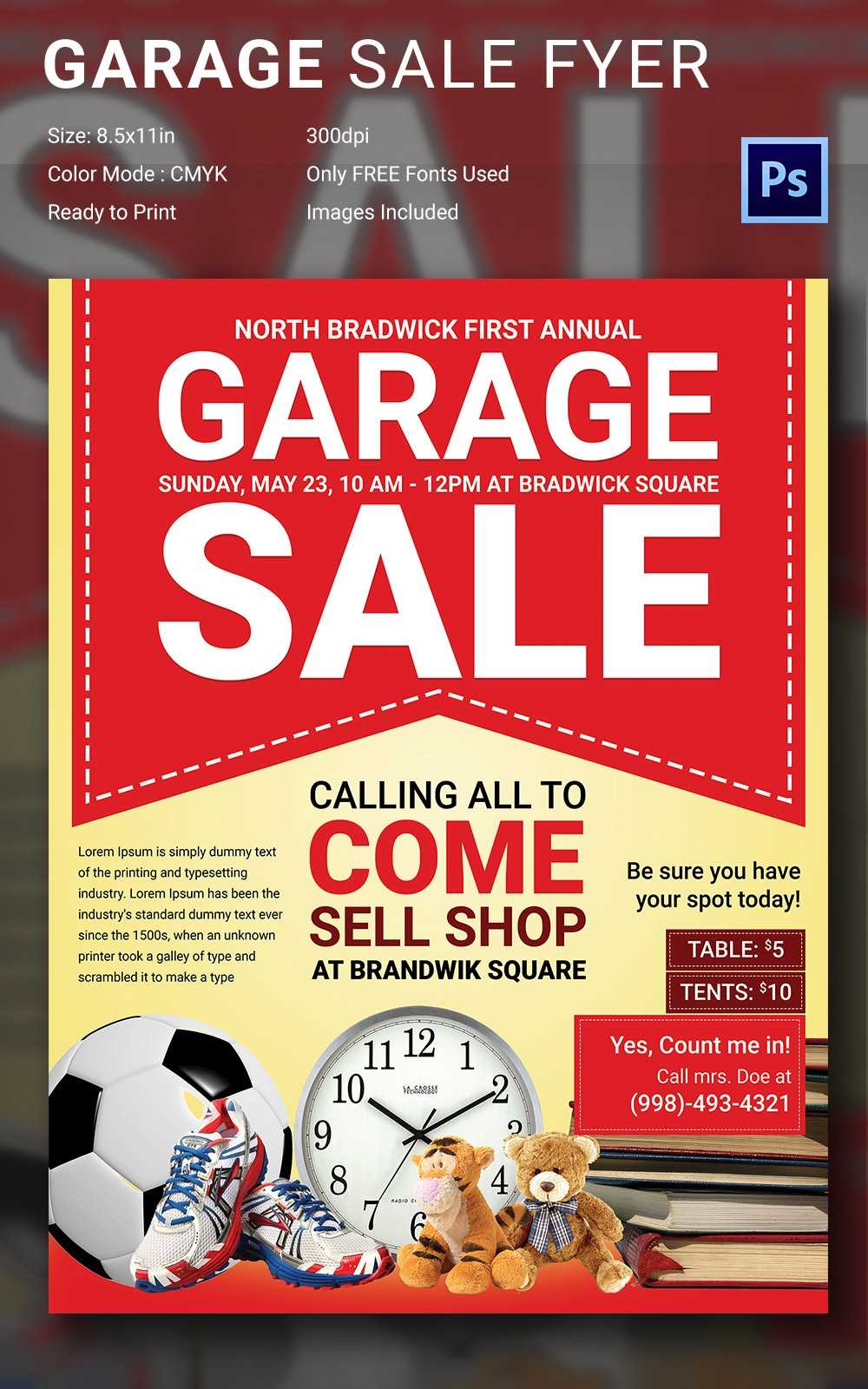 Garage Sale Flyers – Zohre.horizonconsulting.co For Garage Sale Flyer Template Word