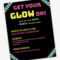 Glow Dance Flyer Template Editable In Word And Pages With Regard To Dance Flyer Template Word