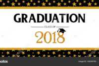 Graduation Banner Template | Graduation Class Of 2018 for Graduation Banner Template