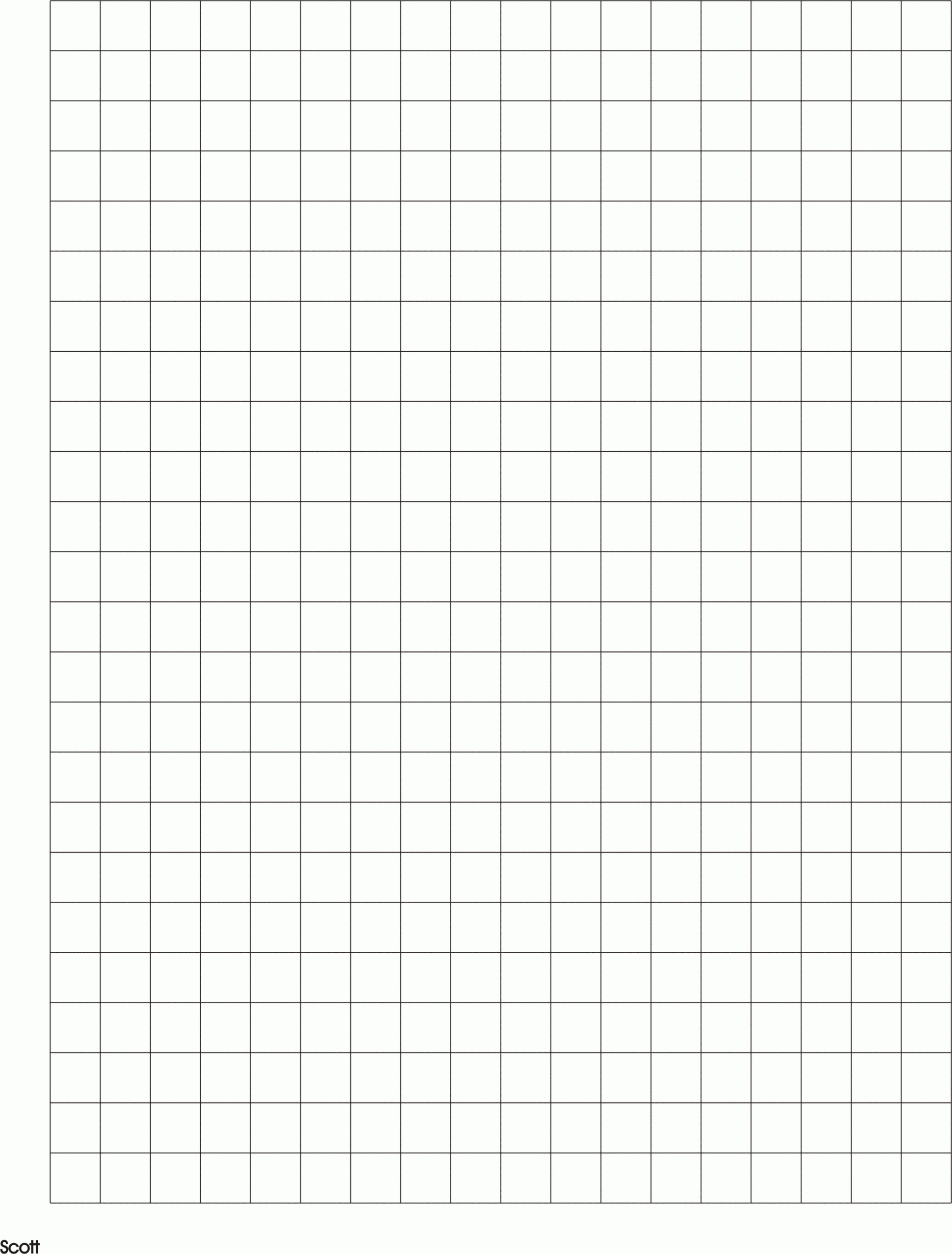 Graph Paper A4 Size Template Printable – Pdf, Word, Excel In Graph Paper Template For Word