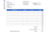 Graphic Design Invoice | Download Free Templates | Invoice intended for Web Design Invoice Template Word