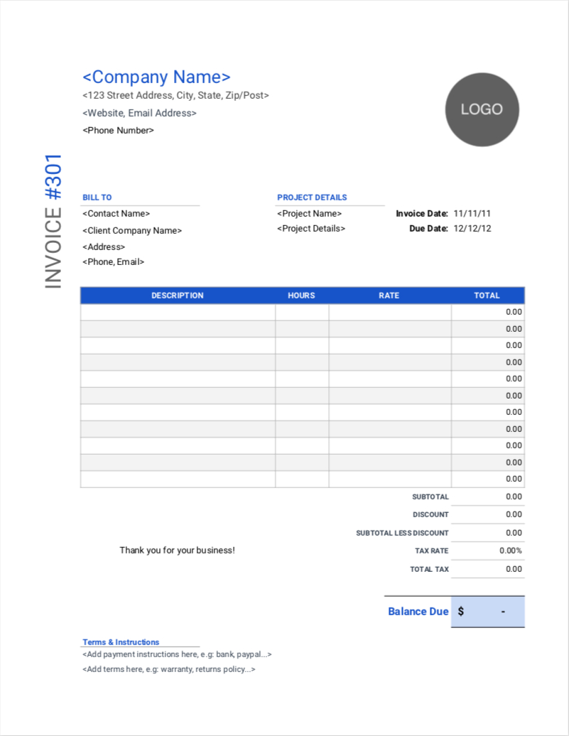 Graphic Design Invoice | Download Free Templates | Invoice Intended For Web Design Invoice Template Word