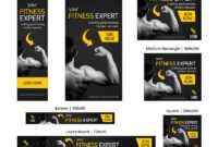 Health &amp; Fitness | Fitness Expert Animated Banner with Animated Banner Template