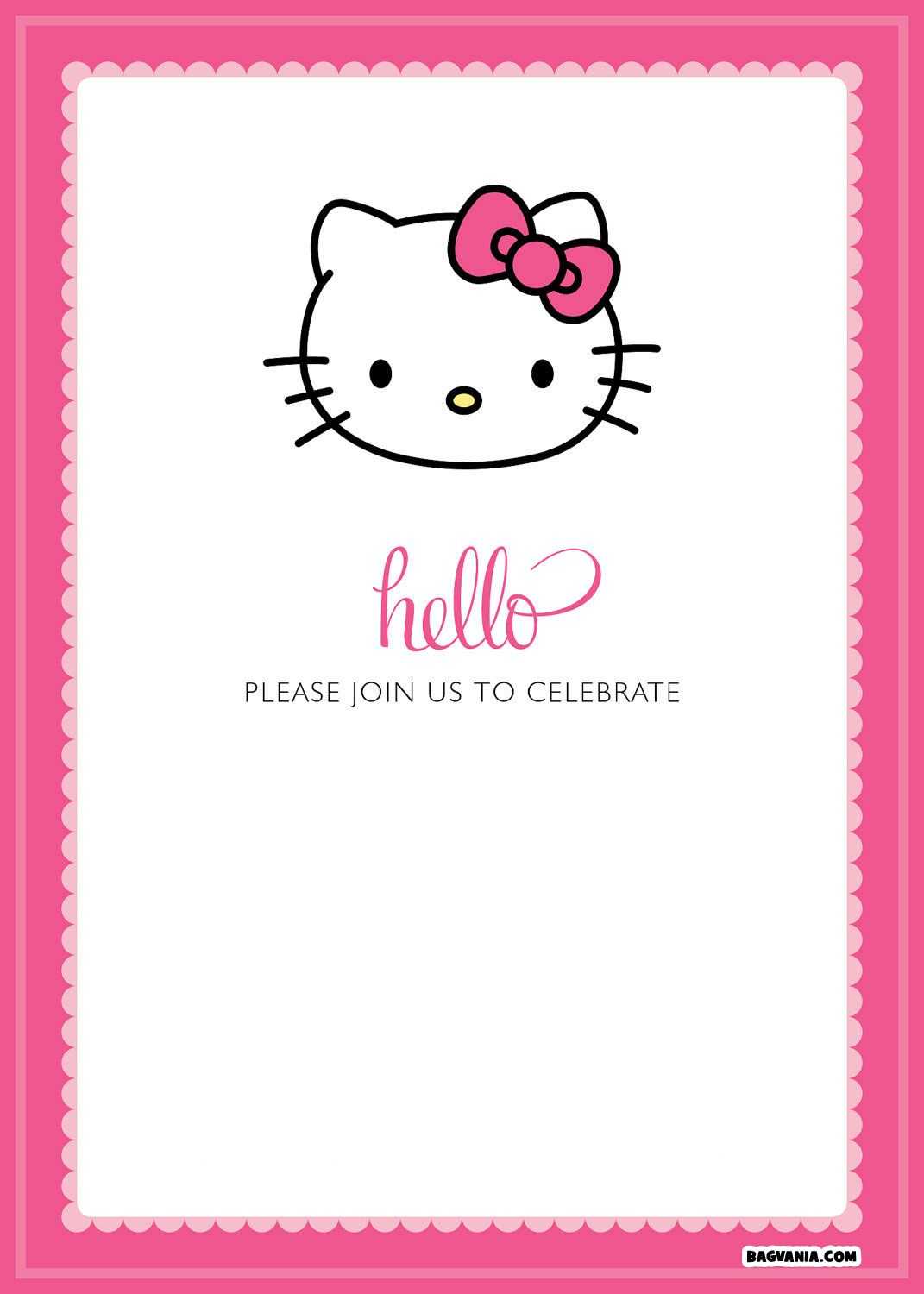 Hello Kitty Template - Mahre.horizonconsulting.co In Hello Kitty Banner Template