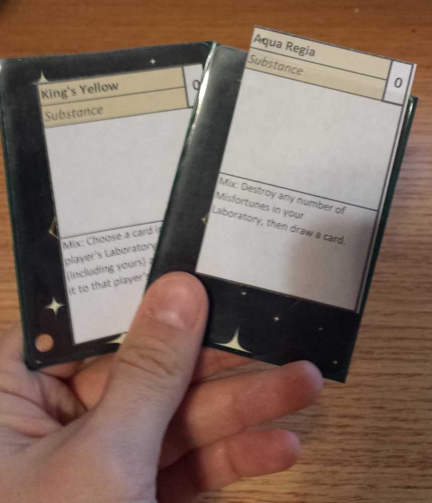 How To Print On Blank Game Cards: Prototyping Tips | Online In Blank Magic Card Template