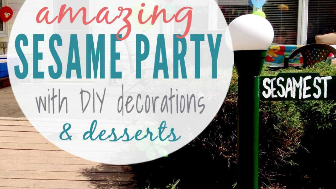 How To Throw A Diy Sesame Street Party That Everyone Will With Regard To Sesame Street Banner Template