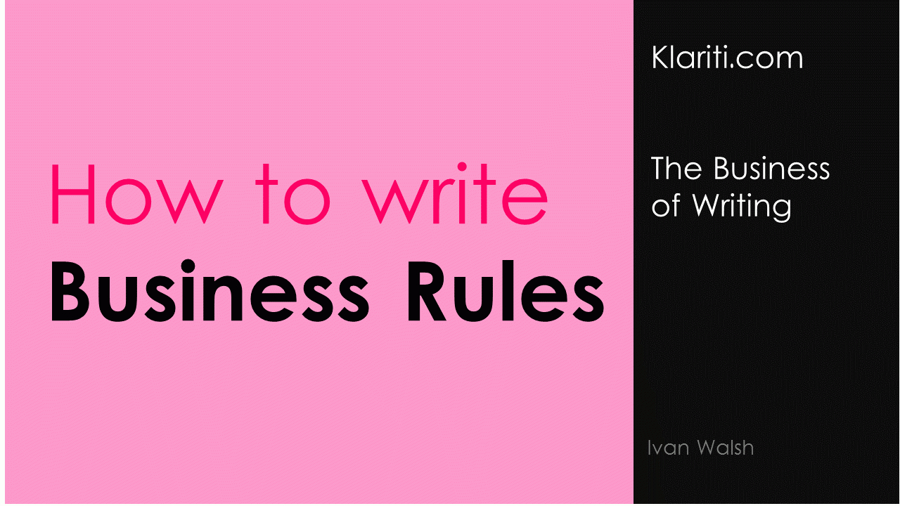 How To Write Business Rules – Templates, Forms, Checklists Intended For Business Rules Template Word