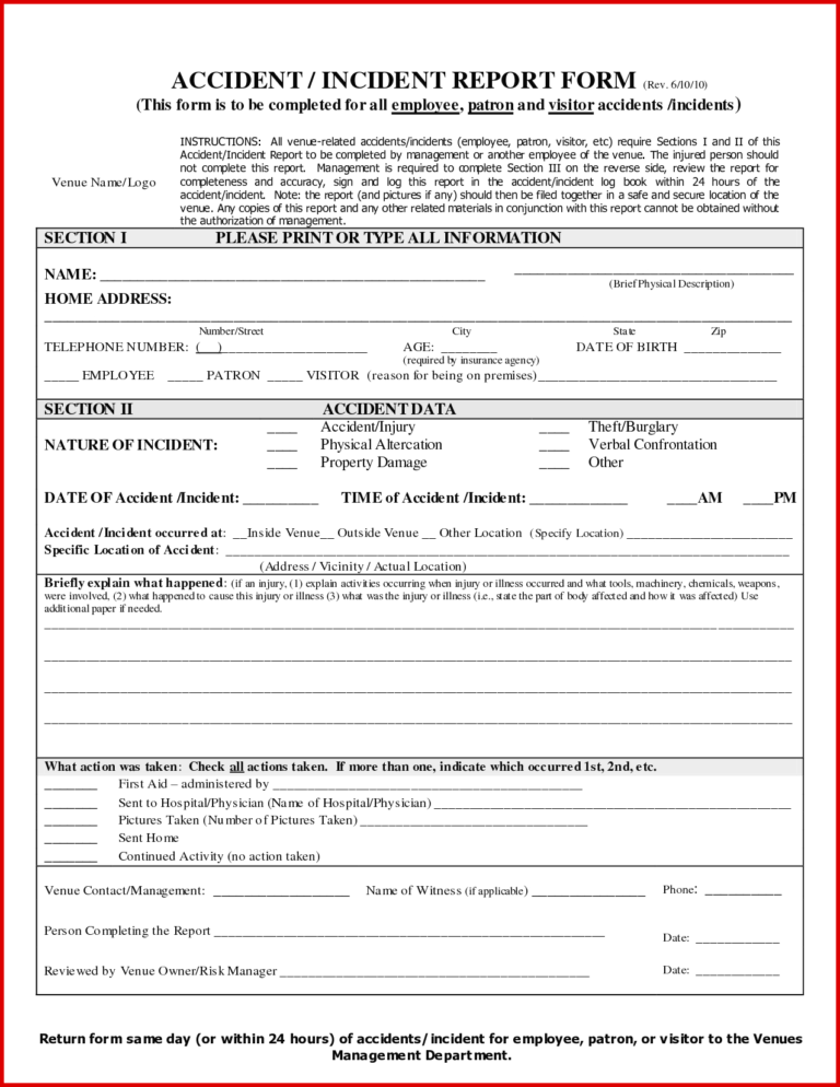 Hse Accident Incident Report Form – Raptor.redmini.co Throughout Ohs ...